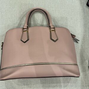 Mathew + Julian Pink Pebble Leather Bag